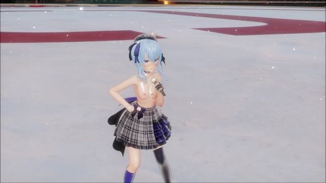 【MMDホロライブ】星街すいせい ワールドイズマインおまけ サンプル画像