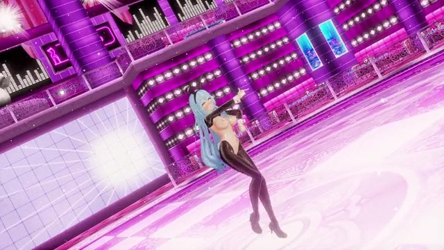 【MMDホロライブ】雪花ラミィ・逆バニー 美少女無罪♡パイレーツ サンプル画像