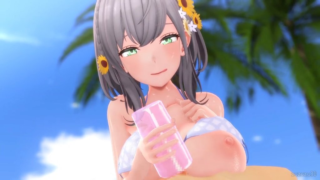 ノエルちゃん！そんなオナホコキしたら・・・ サンプル画像