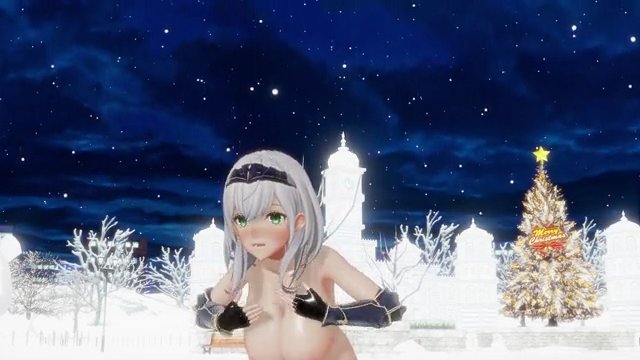 【MMDホロライブ】白銀ノエル スターナイトスノウおまけ サンプル画像