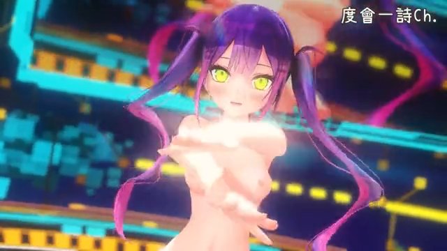 【ホロライブMMD】『aespa - Whiplash』by 常闇トワ【差分】 サンプル画像