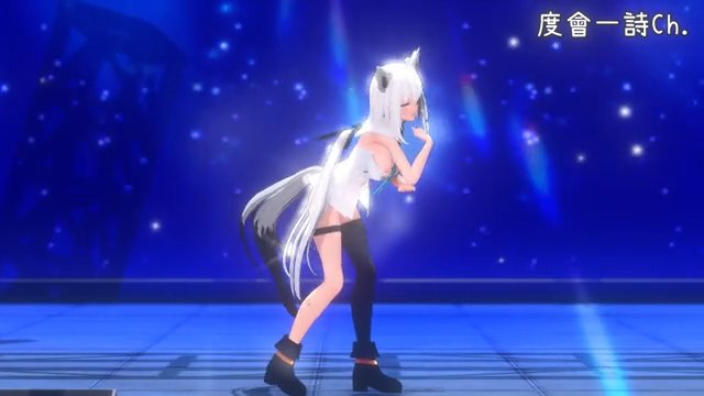 【Hololive MMD】『ビビデバ』by 白上フブキ【差分】 サンプル画像