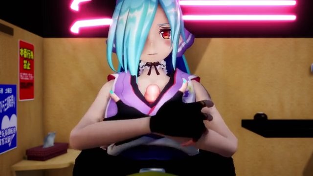 【お仕置きパイズリ】それ次やったら本当"これ"だからね【MMD/R-18】 サンプル画像