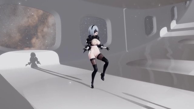 [MMD] king妃jack躍 - 2B サンプル画像