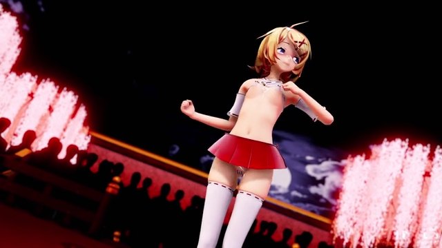 【鏡音リン】巫女風リンちゃん「極楽浄土」【Dance＆SEX】 サンプル画像