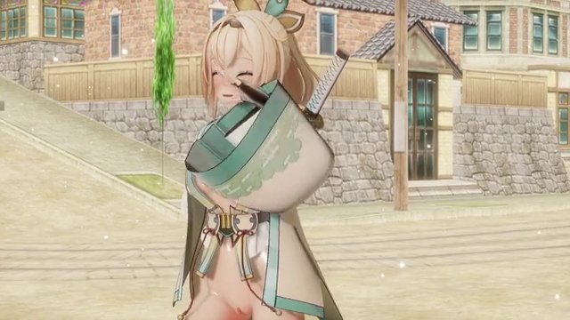【MMDホロライブ】風間いろは チーズケーキクライシス サンプル画像