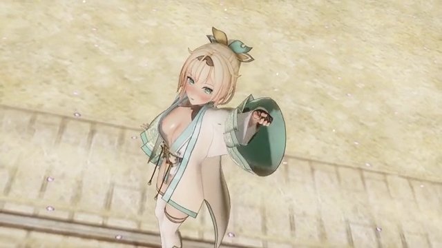 【MMDホロライブ】風間いろは チーズケーキクライシス サンプル画像