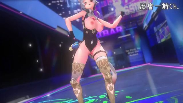 【Hololive MMD】『Wonder Girls - Tell Me』by 沙花叉クロヱ 差分 サンプル画像